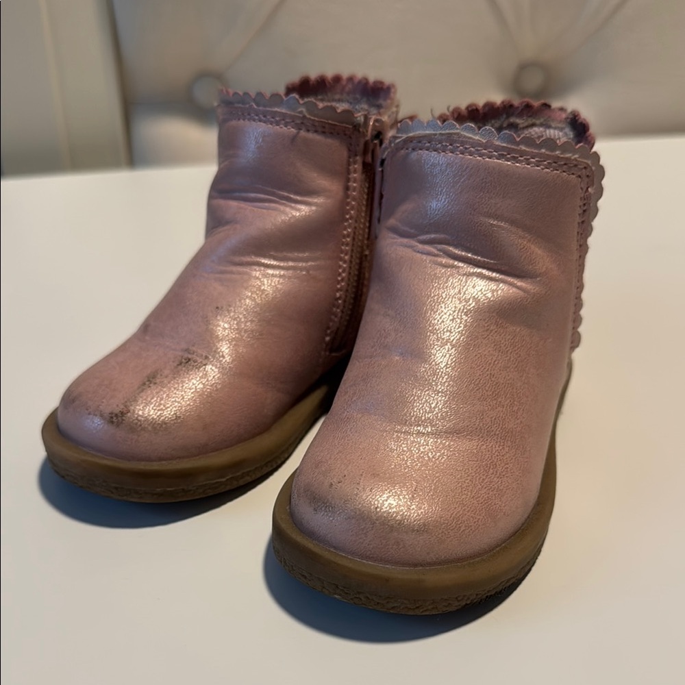 Nicole Miller Pink Toddler Boots